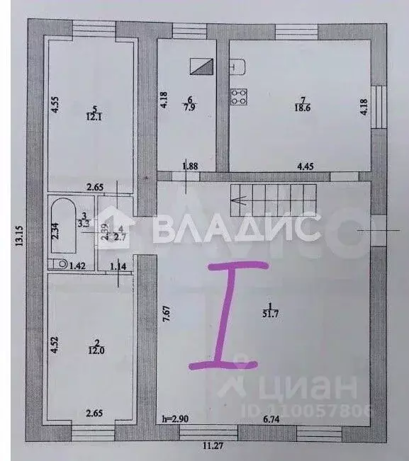 Дом в Волгоградская область, Городищенский район, Котлубанское с/пос, ... - Фото 2