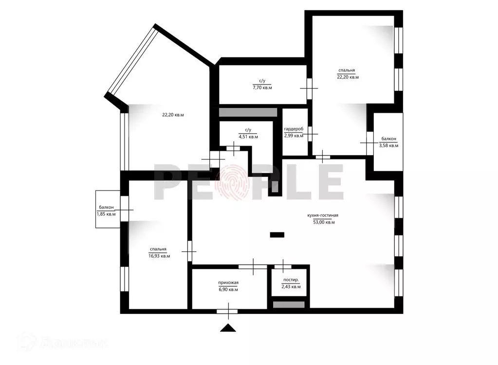 Продаётся 3-к квартира, 120.7 м - Фото 1
