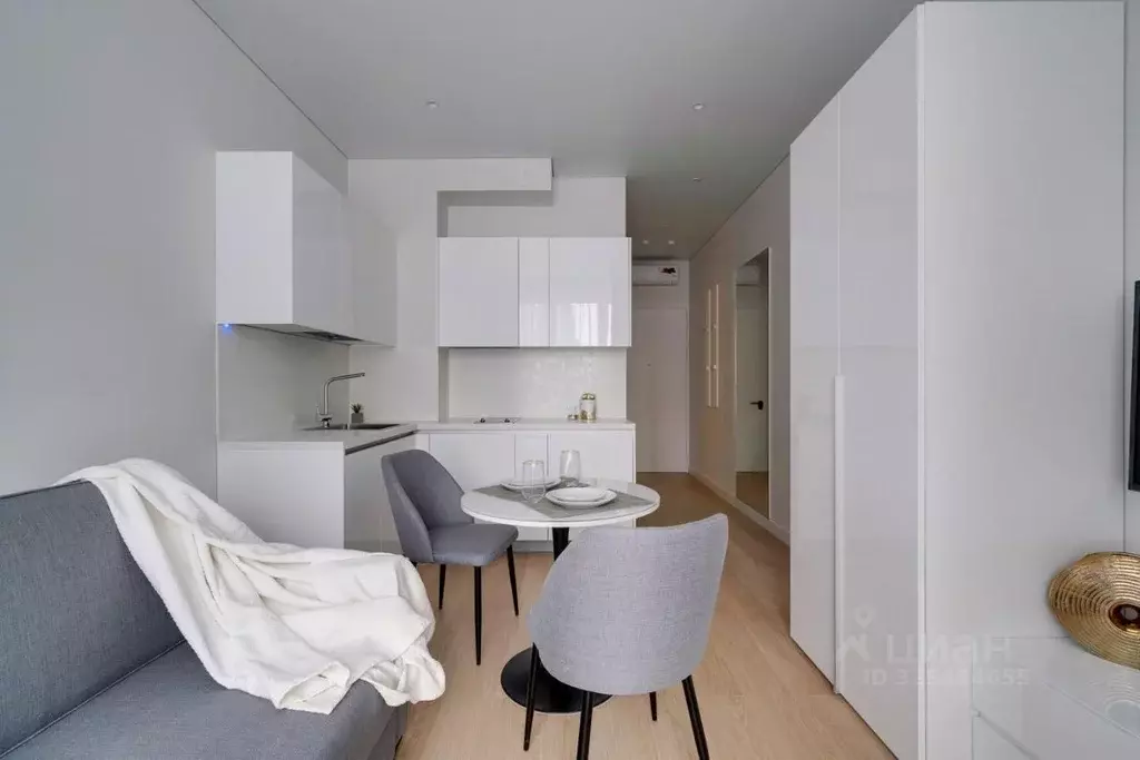 Студия Москва Шелепихинская наб., 34к4 (24.0 м) - Фото 1