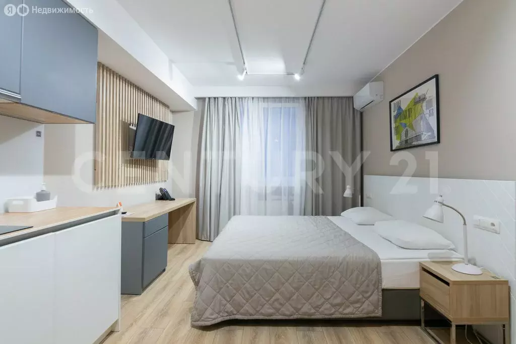 Квартира-студия: Санкт-Петербург, Заозёрная улица, 3к3 (23.7 м) - Фото 1