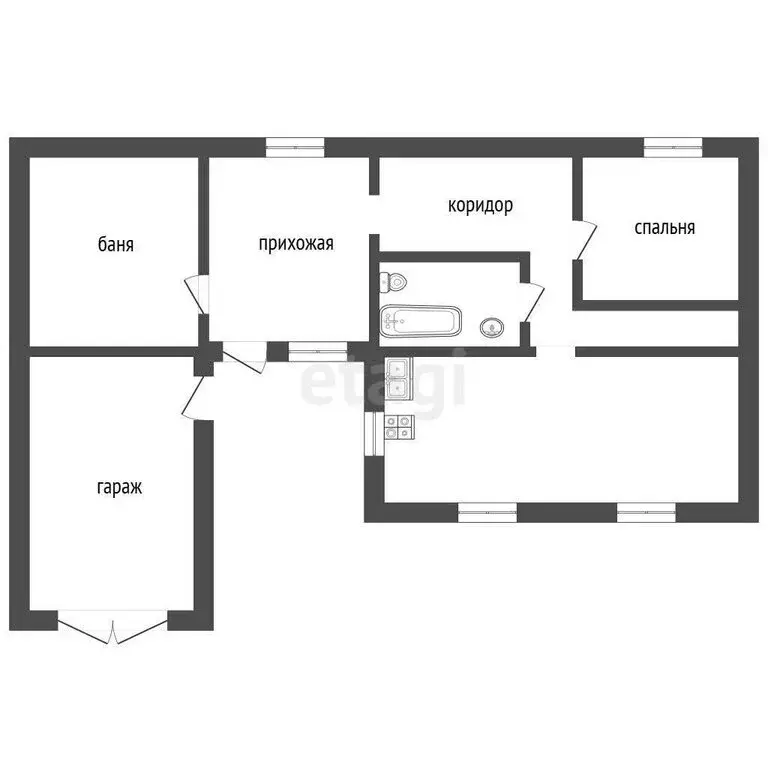 Дом в Ялуторовск, Хохловская улица (155.3 м) - Фото 1