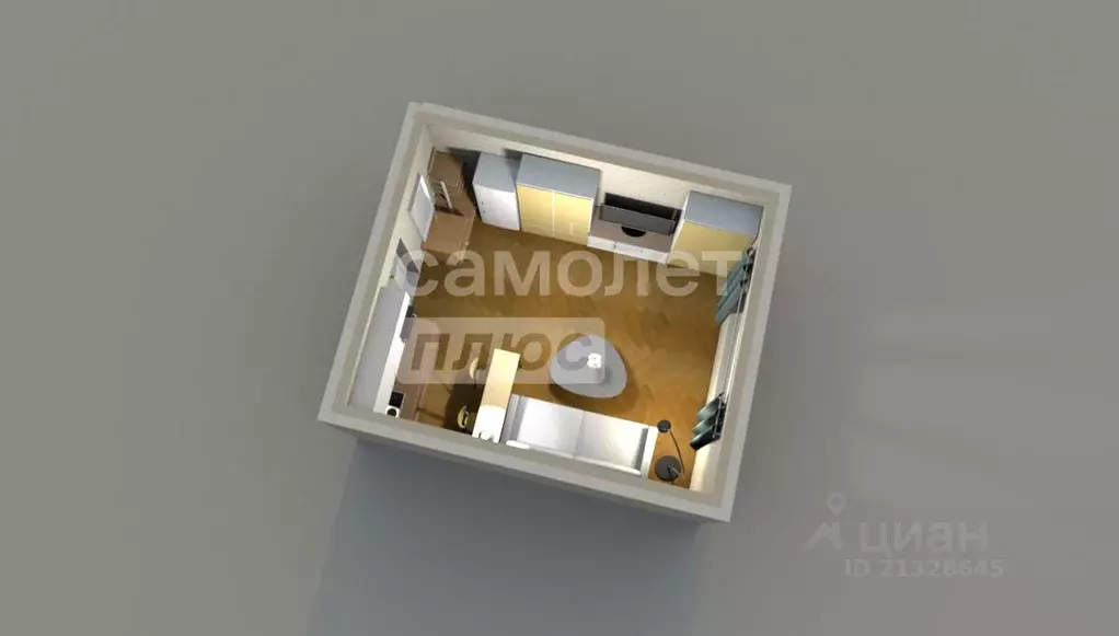 Комната Татарстан, Зеленодольск ул. Ленина, 1А (13.1 м) - Фото 2