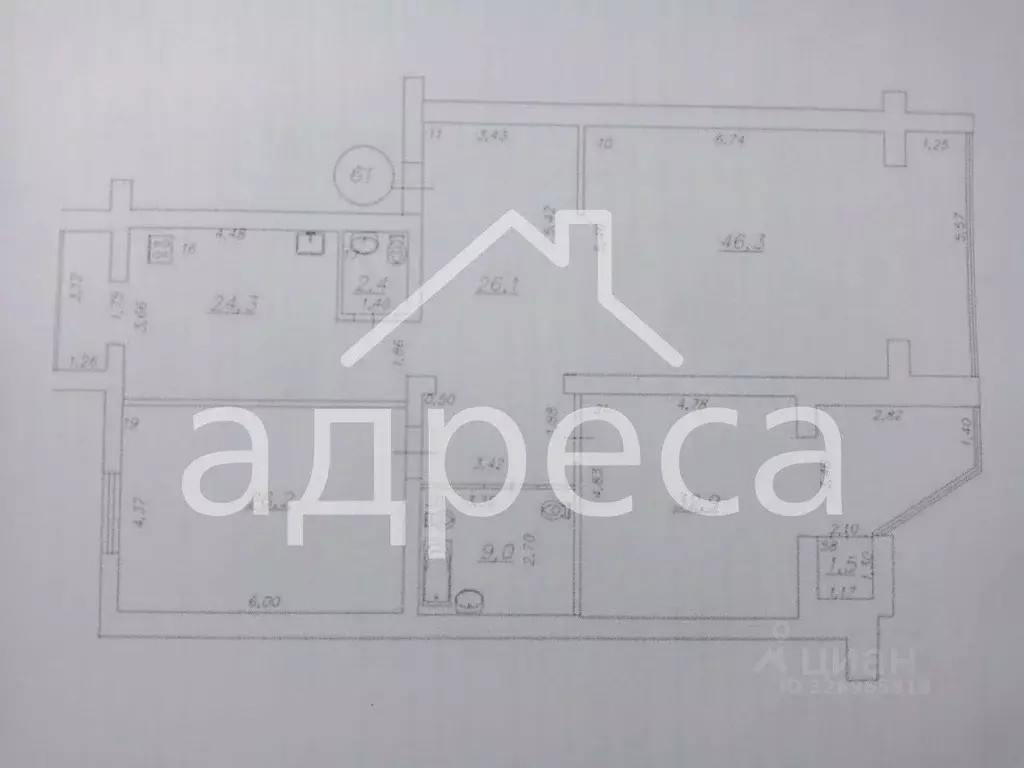 3-к кв. Самарская область, Самара Арцыбушевская ул., 40 (164.0 м) - Фото 2