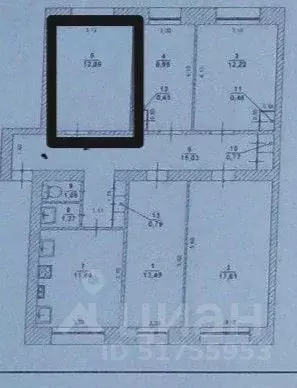 Комната Ульяновская область, Ульяновск просп. Нариманова, 47 (12.9 м) - Фото 1