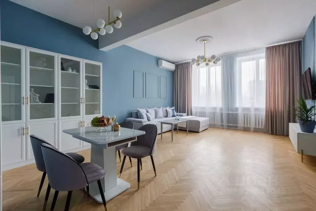 3-к кв. Москва ул. Маршала Бирюзова, 2 (93.0 м) - Фото 0