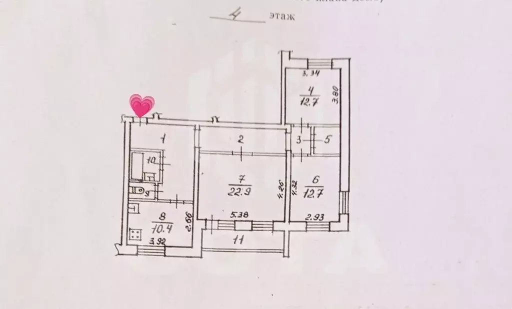 3-к кв. Воронежская область, Воронеж Ипподромная ул., 2а (91.3 м) - Фото 2