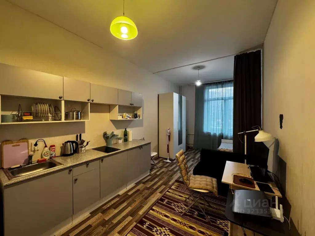 Студия Ленинградская область, Мурино Всеволожский район, бул. ... - Фото 1