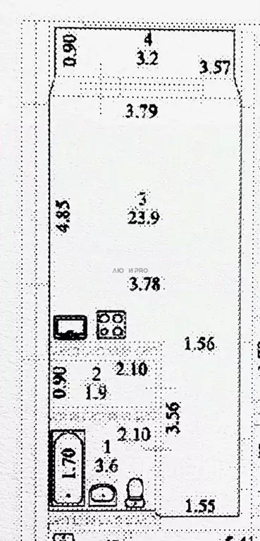 Студия Башкортостан, Уфа Коммунистическая ул., 98/1 (29.4 м) - Фото 2