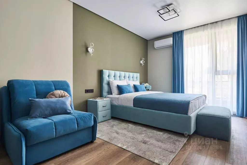 Студия Краснодарский край, Сочи Бытха мкр, ул. Бытха, 4/10А (30.0 м) - Фото 1