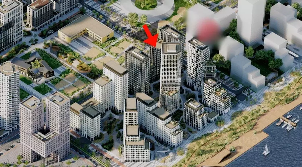 3-к кв. Москва наб. Марка Шагала, 15к2 (65.4 м) - Фото 2