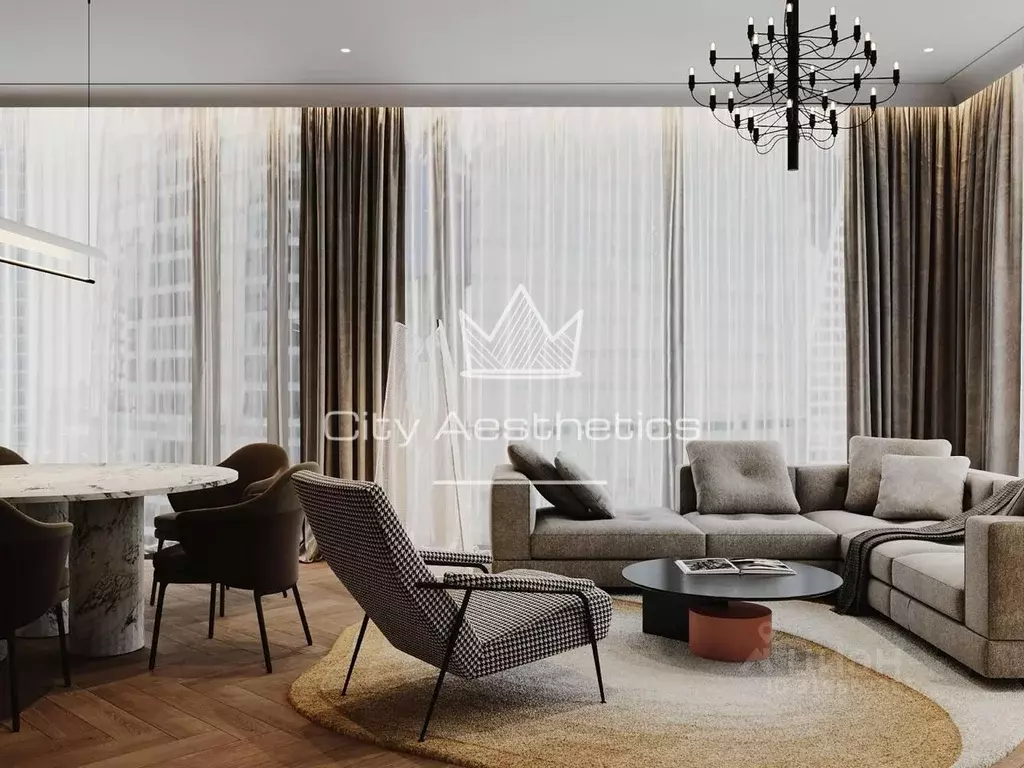 2-к кв. Москва Краснопресненская наб., 14Ак1 (70.0 м) - Фото 0