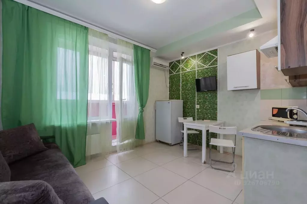 Студия Ростовская область, Ростов-на-Дону ул. Еременко, 97/29 (23.0 м) - Фото 1