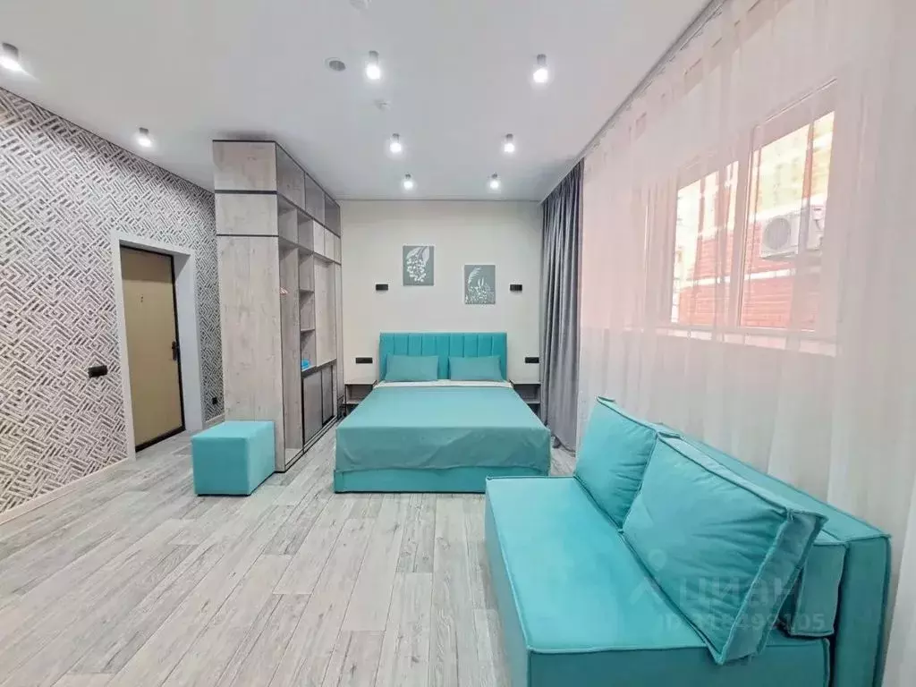 Студия Тюменская область, Тюмень ул. Газовиков, 25к2 (18.0 м) - Фото 1