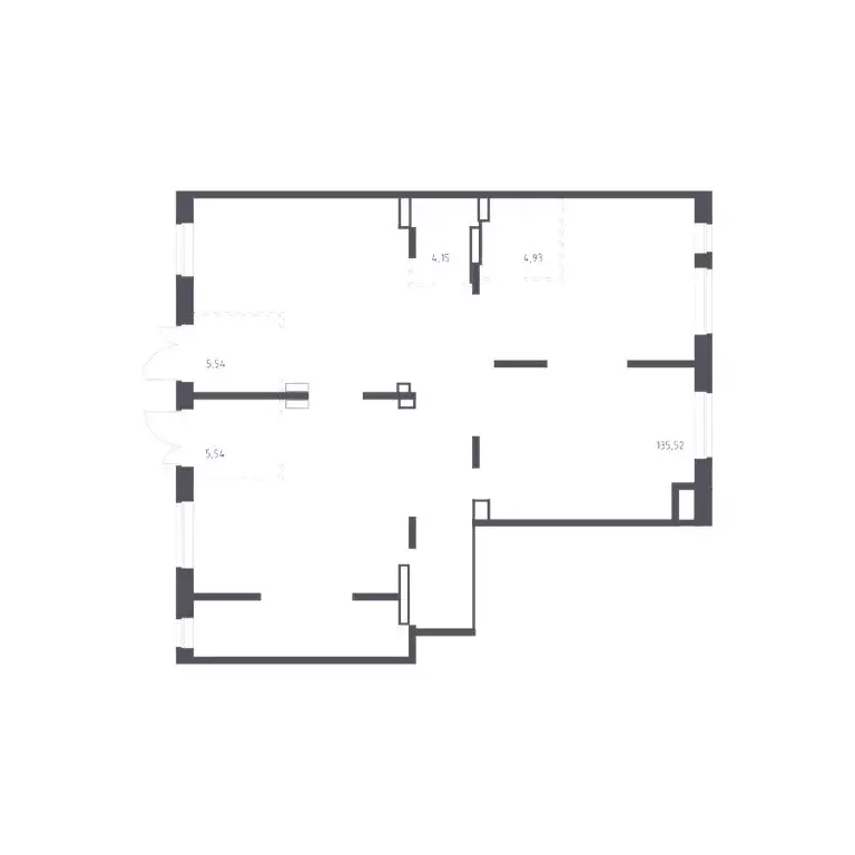 Помещение свободного назначения (155.68 м) - Фото 1