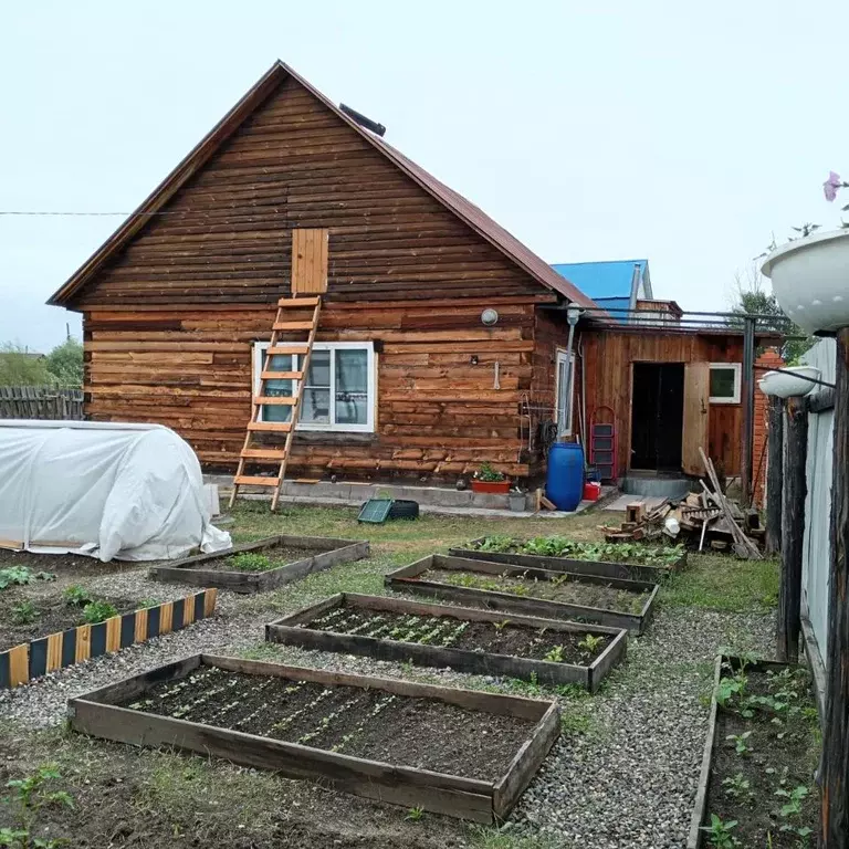 Дом в Забайкальский край, Чита №156 Пеленг СНТ, ул. Колочная (80 м) - Фото 0