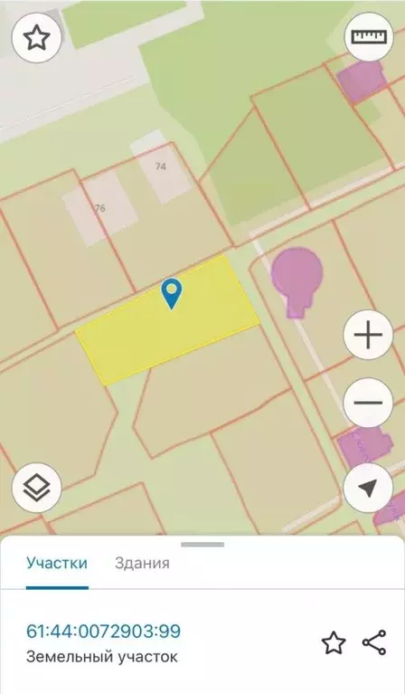 Участок в Ростовская область, Ростов-на-Дону Красный Садовод СНТ, 44 ... - Фото 2