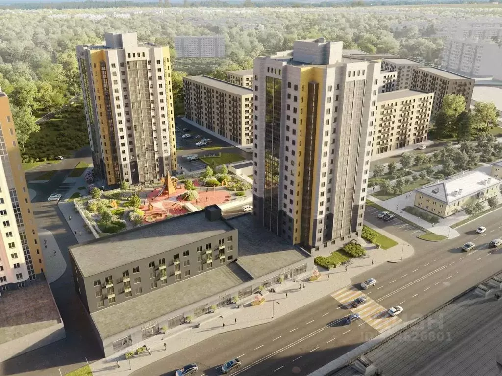 2-к кв. Тверская область, Тверь ул. Коминтерна (66.0 м) - Фото 1