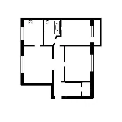 3-к кв. москва люблинская ул, 47 (78.0 м) - Фото 1