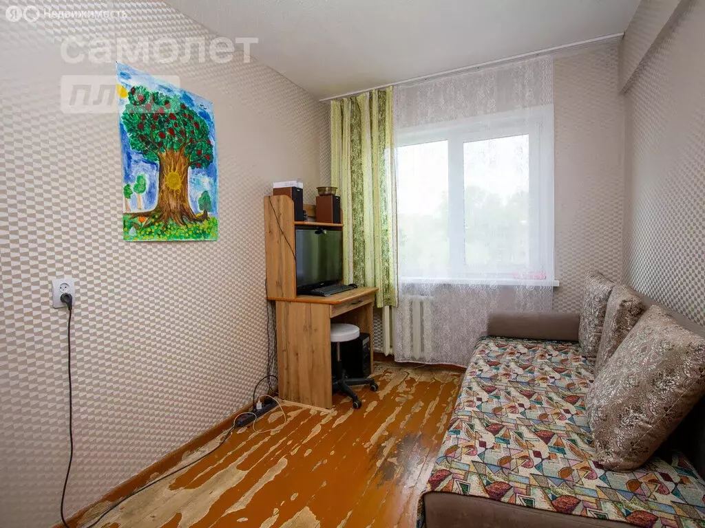 2-комнатная квартира: Ульяновск, улица Богдана Хмельницкого, 25 (45.4 ... - Фото 1