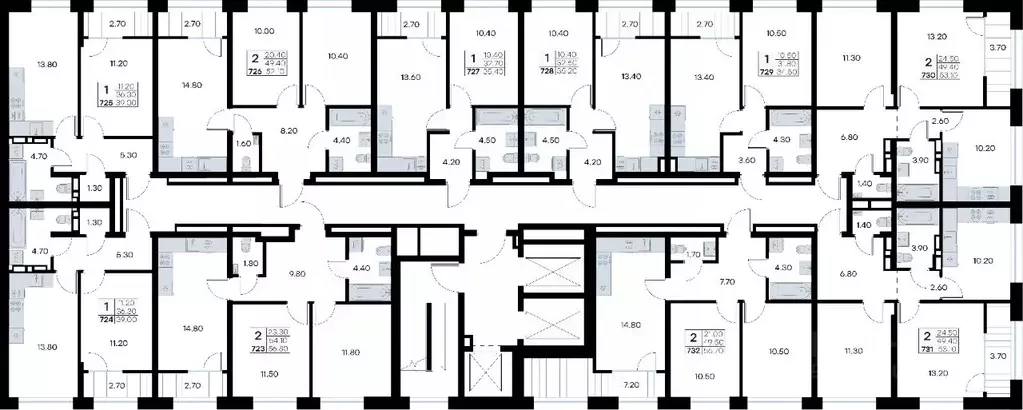 2-к кв. Приморский край, Владивосток ул. Нейбута, 135 (56.8 м) - Фото 1