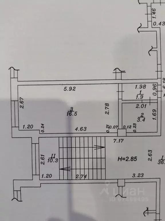 Студия Краснодарский край, Анапа ул. Кати Соловьяновой, 286 (22.0 м) - Фото 2