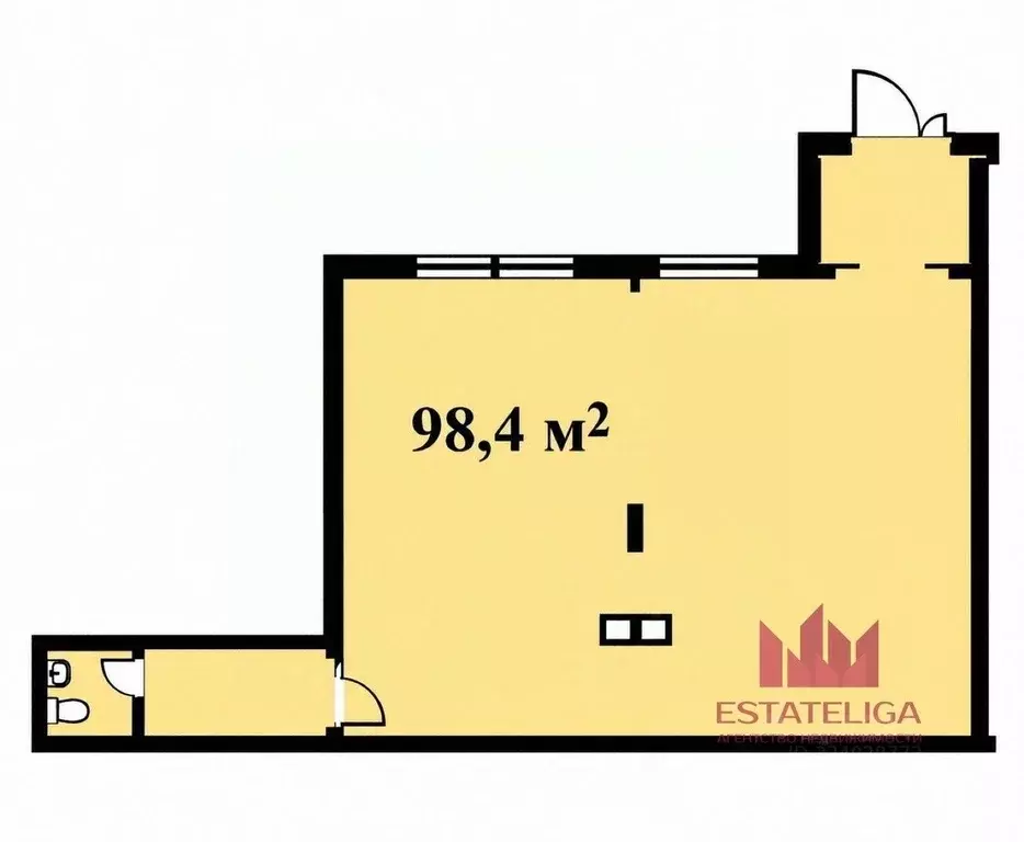 Помещение свободного назначения в Москва Березовая аллея, 19к5 (100 м) - Фото 1