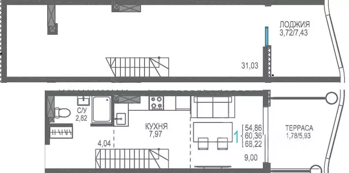 Студия Крым, Сакский район, Лесновское с/пос, с. Прибрежное Розовое ... - Фото 1