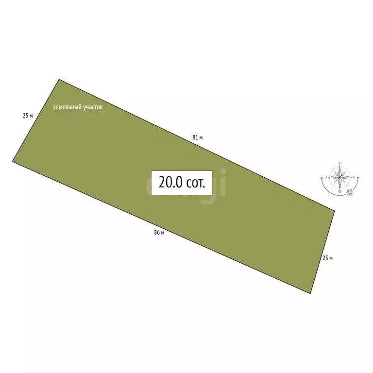 Участок в Алтайский район, село Верх-Ая (20 м) - Фото 1