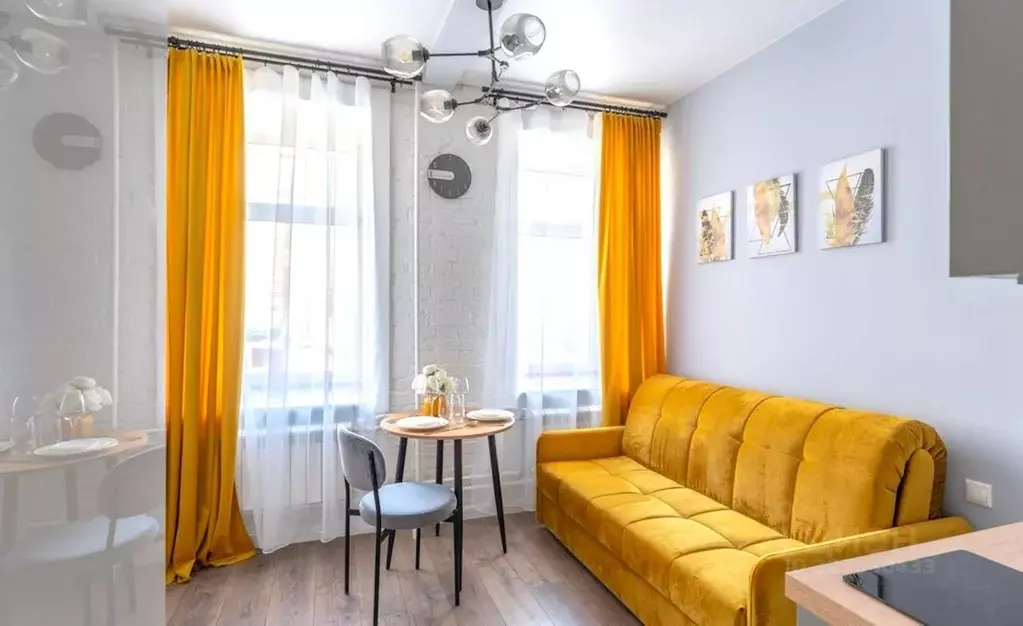 Студия Москва ул. Красина, 7С4 (15.5 м) - Фото 1