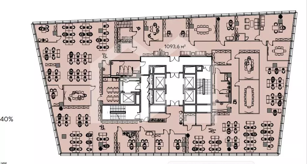 Помещение свободного назначения в Москва ул. Обручева, 23С1 (1094 м) - Фото 2