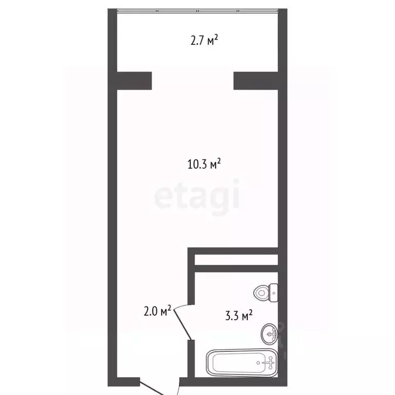 Помещение свободного назначения в Тюменская область, Тюмень ул. ... - Фото 1