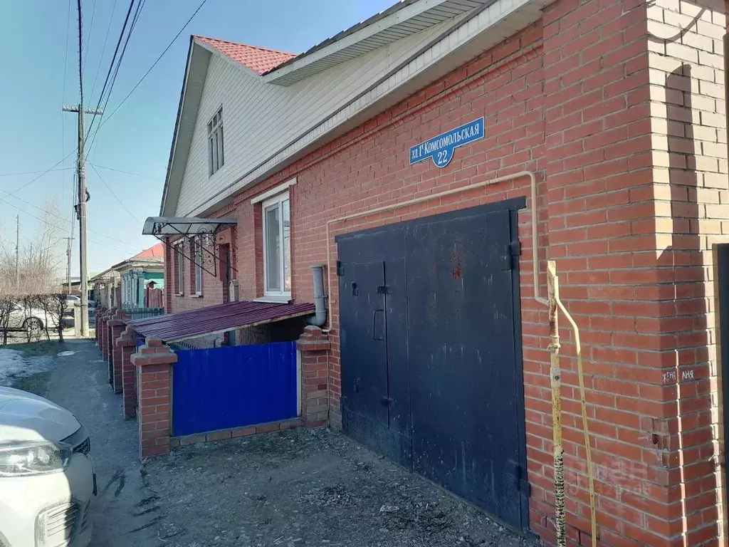 Дом в Омская область, Омск Порт-Артур мкр, ул. 1-я Комсомольская, 22 ... - Фото 1