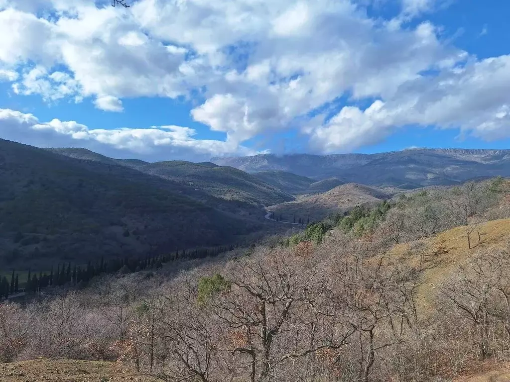 Участок в Крым, Алушта муниципальный округ, с. Приветное ул. Горького, ... - Фото 1