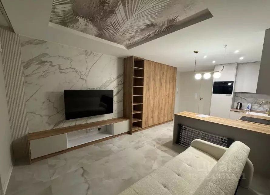 Студия Краснодарский край, Краснодар ул. Душистая, 77к1 (26.2 м) - Фото 1