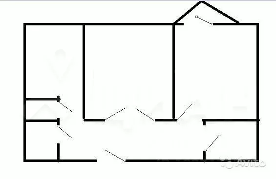2-к кв. Тульская область, Тула ул. Галкина, 20 (53.3 м) - Фото 1