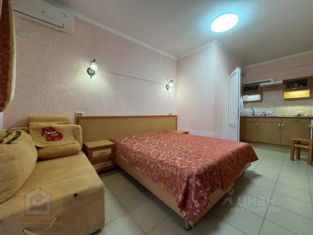 1-к кв. Крым, Сакский район, Лесновское с/пос, с. Прибрежное ул. ... - Фото 1