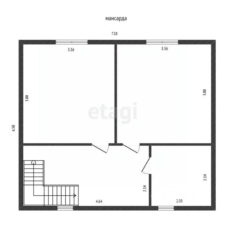 Дом в Красноярский край, Емельяновский муниципальный округ, ... - Фото 2