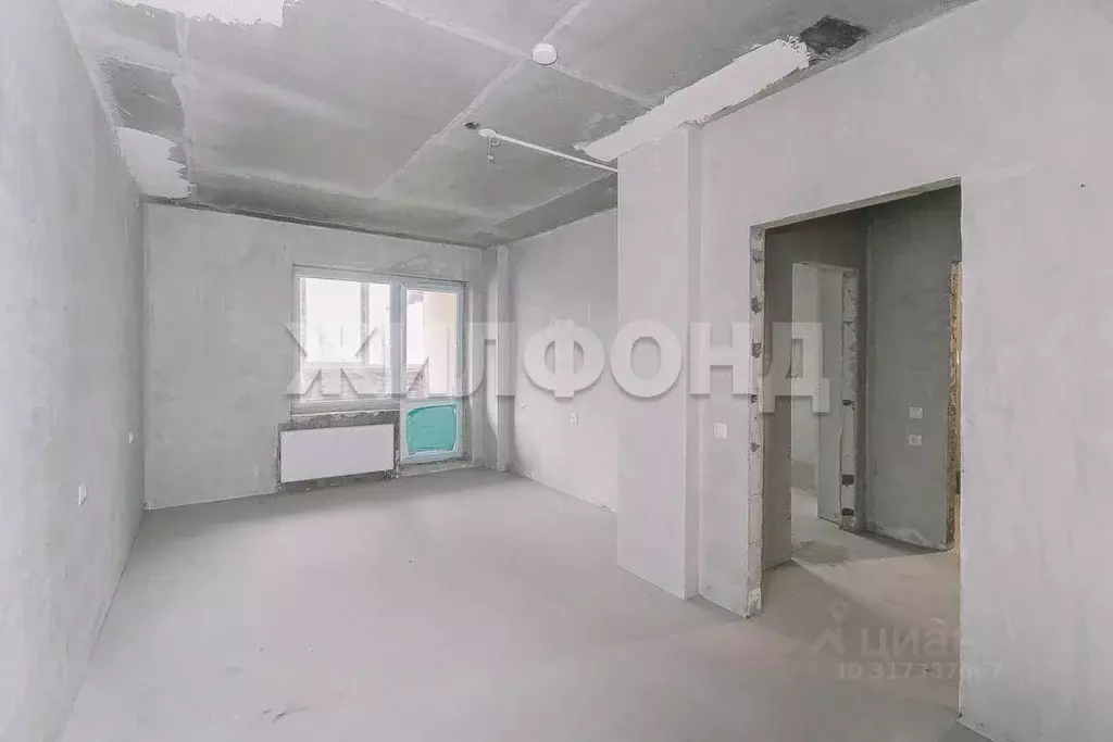 1-к кв. Новосибирская область, Новосибирск Закаменский мкр, 13 (42.1 ... - Фото 0