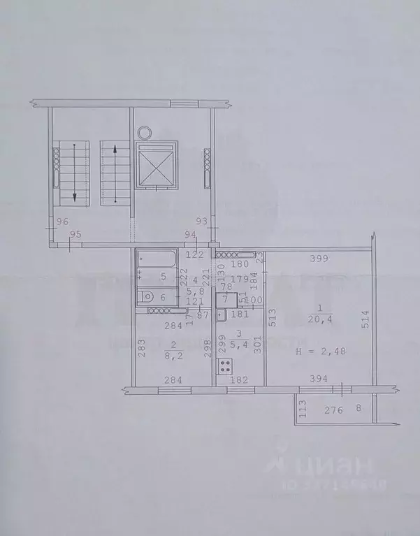2-к кв. Свердловская область, Екатеринбург ул. Латвийская, 42 (43.3 м) - Фото 1