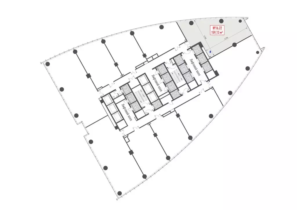 Офис (159.13 м) - Фото 2
