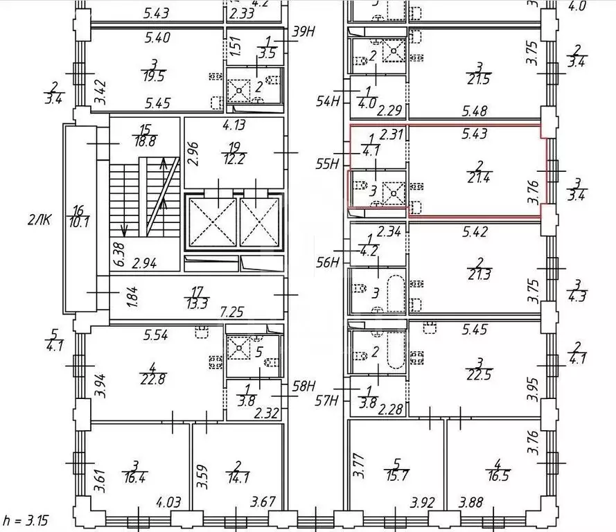 Квартира-студия: Санкт-Петербург, набережная Макарова, 58 (29 м) - Фото 1