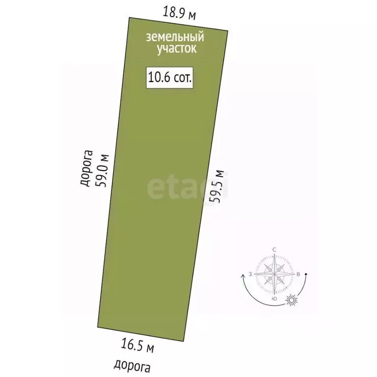 Участок в Пермский край, Пермский муниципальный округ, пос. Сылва ул. ... - Фото 2