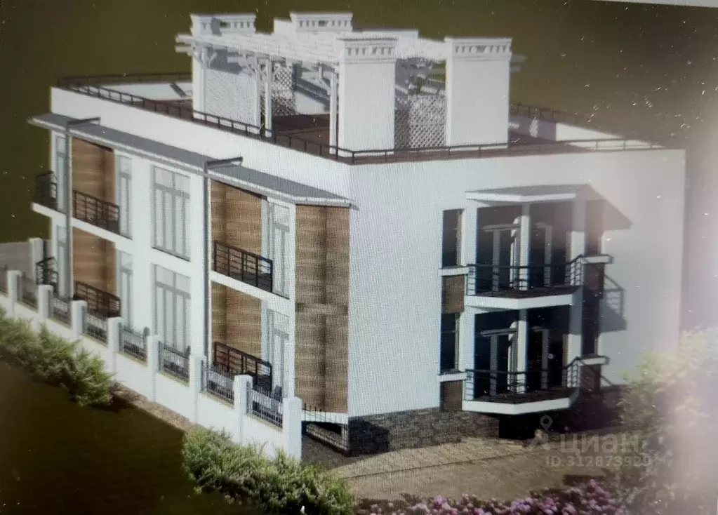 Дом в Крым, Черноморское пгт ул. Агафонова, 36 (911 м) - Фото 2