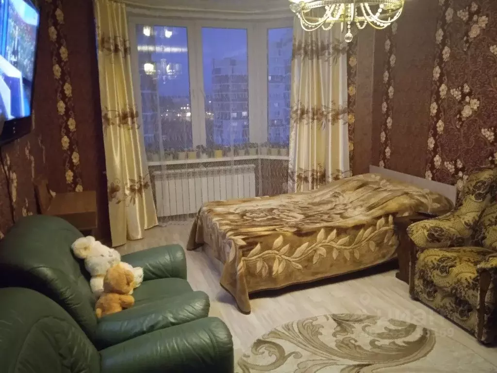 1-к кв. Брянская область, Брянск ул. Комарова, 59 (40.0 м) - Фото 2