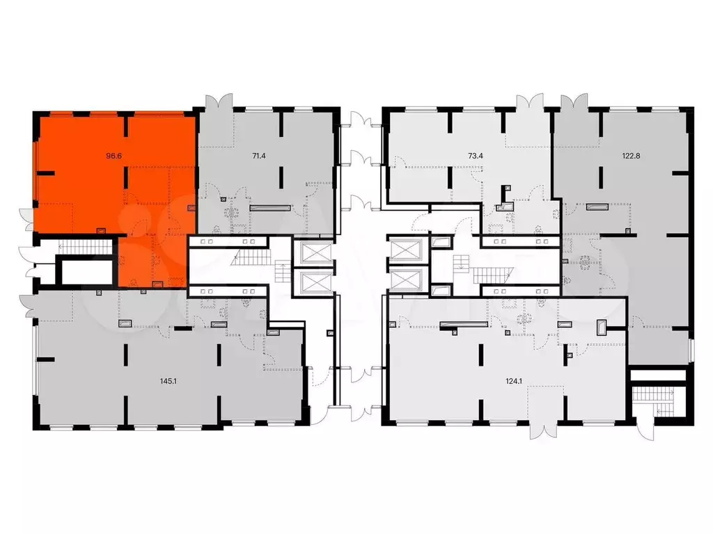 Продам помещение свободного назначения, 96.6 м - Фото 1