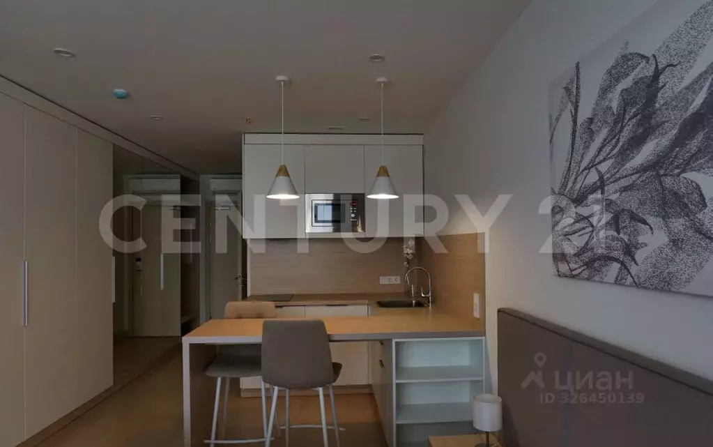 Студия Москва ул. 1-я Леонова, 18 (27.8 м) - Фото 1