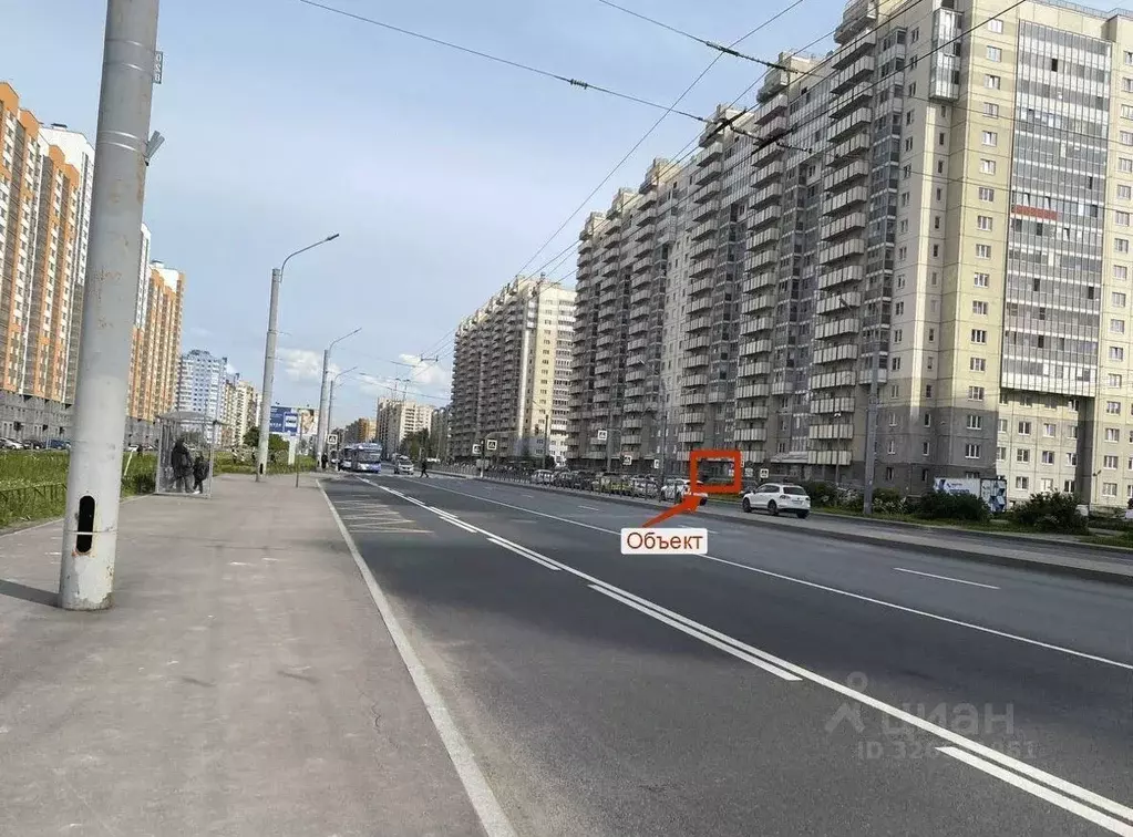 Торговая площадь в Санкт-Петербург Ленинский просп., 53к1 (64 м) - Фото 2