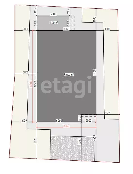 Дом в Горячий Ключ, улица Толстого (98.67 м) - Фото 1