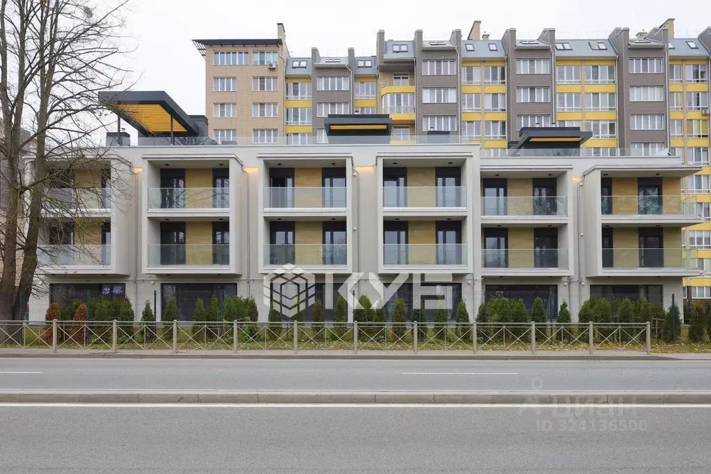 2-к кв. Калининградская область, Зеленоградск ул. Тургенева, 14 (55.7 ... - Фото 1