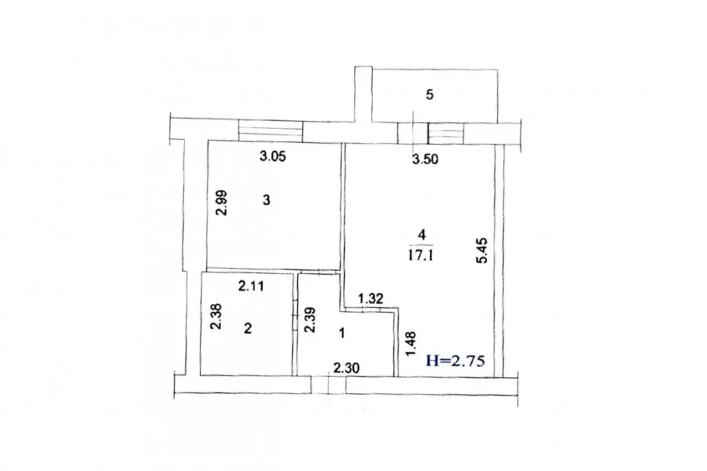 1-к кв. Волгоградская область, Волжский 38-й мкр, ул. С.Р. Медведева, ... - Фото 2